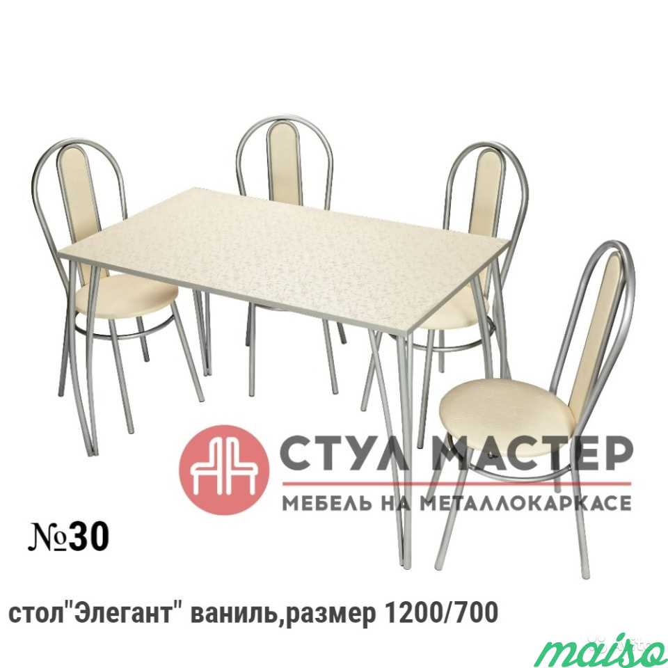 Столы и стулья для кухни и кафе в Москве. Фото 7