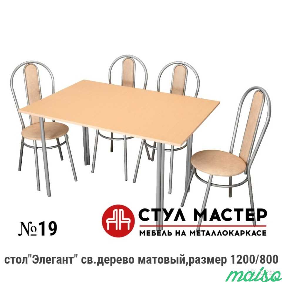 Столы и стулья для кухни и кафе в Москве. Фото 6