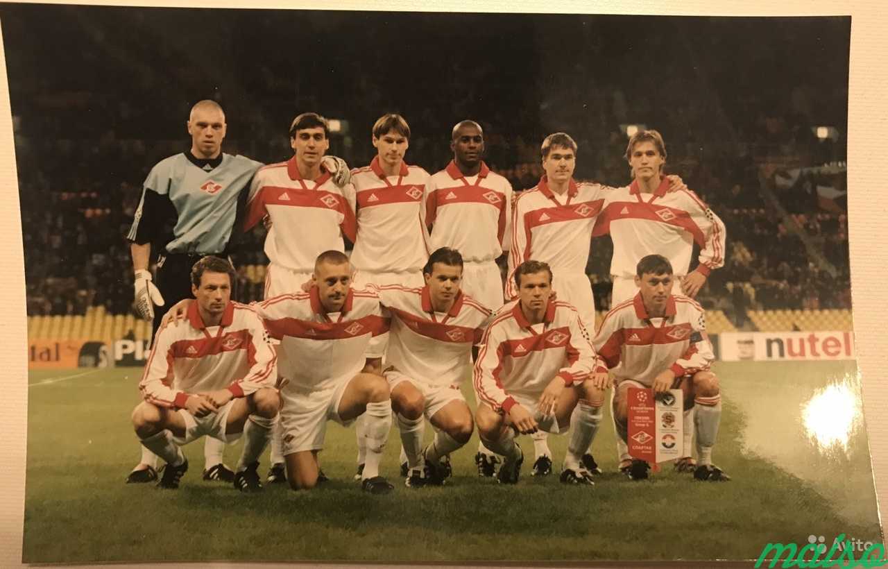 Фк «Спартак» Москва 1999г в Москве. Фото 1