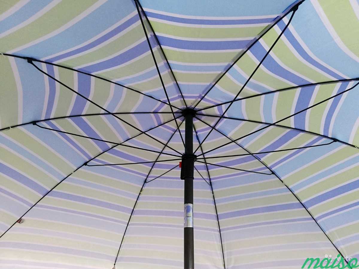 Зонт садовый Florenz 240 cm, немного пыльные в Москве. Фото 2