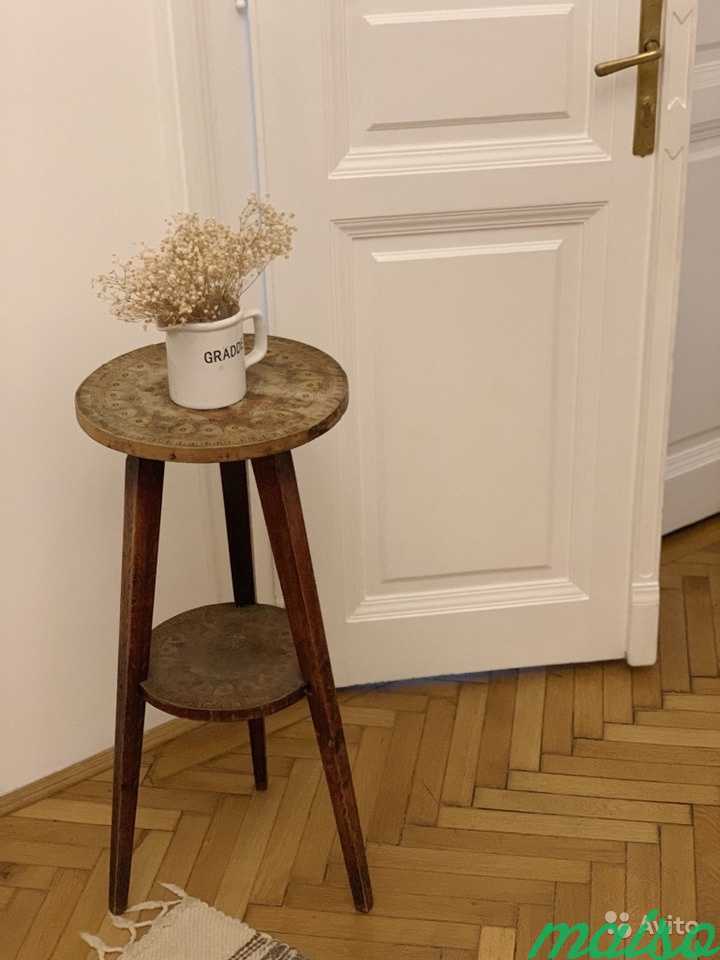 Столик кофейный антикварный в Москве. Фото 2
