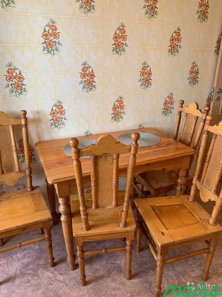 Стол и 4 стула в Москве. Фото 1