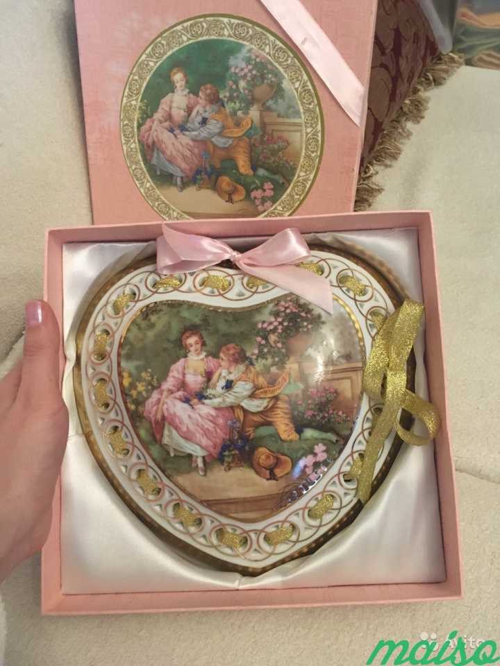Керамическое панно декор ретро розовый подарок в Москве. Фото 1
