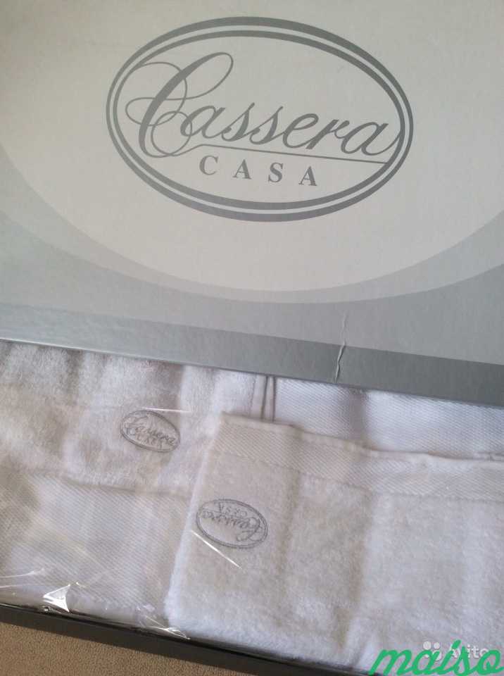 Оригинальные полотенца Cassera Casa Helios в короб в Москве. Фото 1