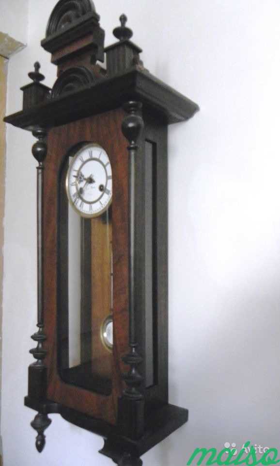 Старинные настенные часы, конец 19 века в Москве. Фото 3