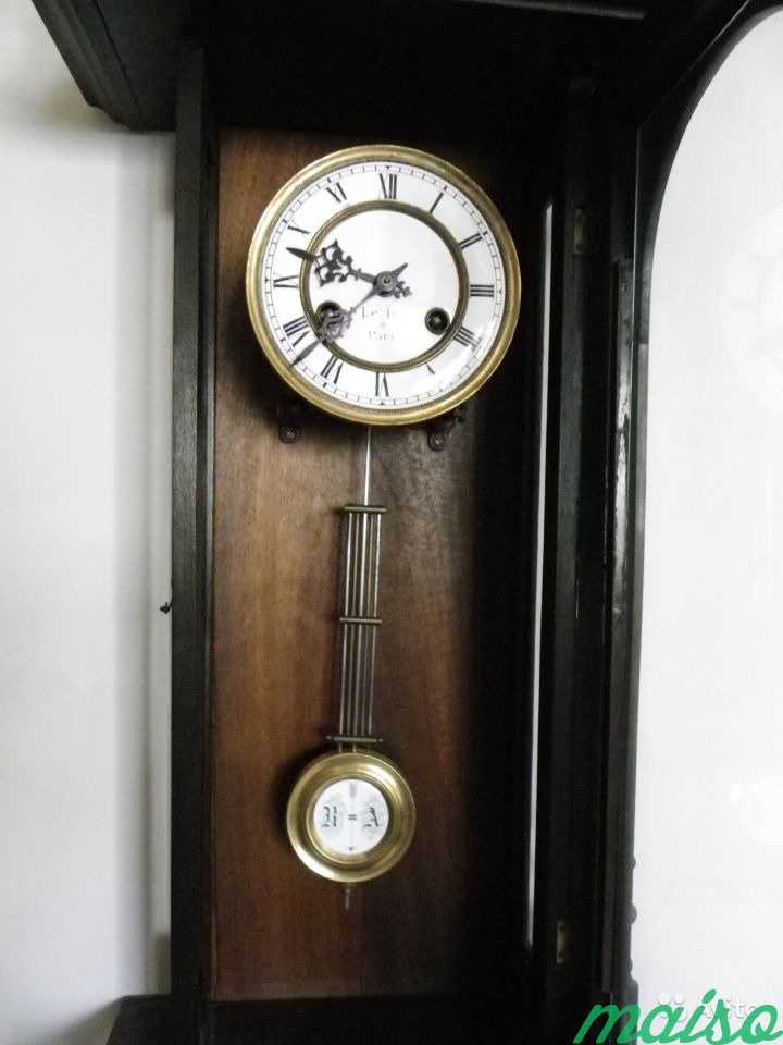 Старинные настенные часы, конец 19 века в Москве. Фото 4