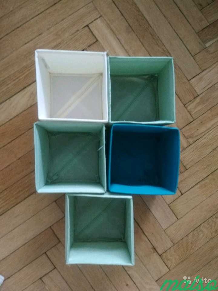 Маленькие коробки скубб икеа IKEA из разных наборо в Москве. Фото 2