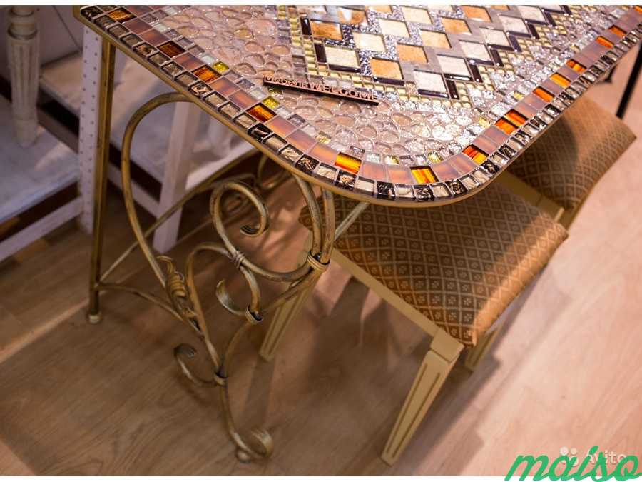Мозаичные столы в Москве. Фото 2