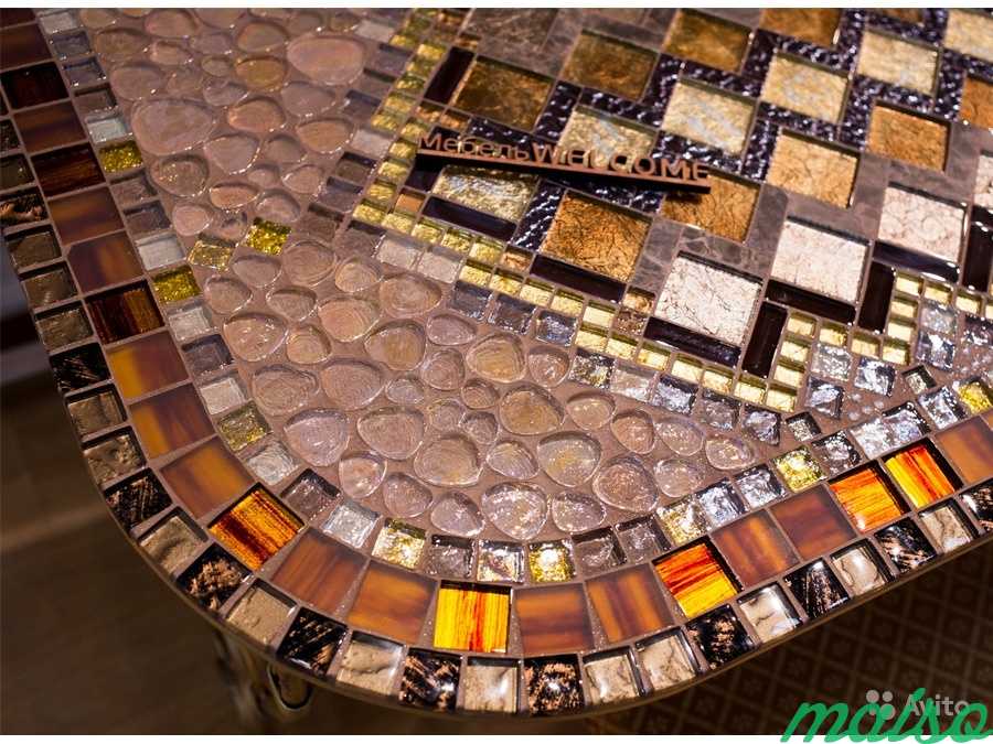 Мозаичные столы в Москве. Фото 5