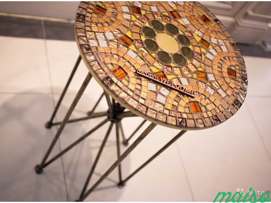 Журнальный стол мозаика в Москве. Фото 2