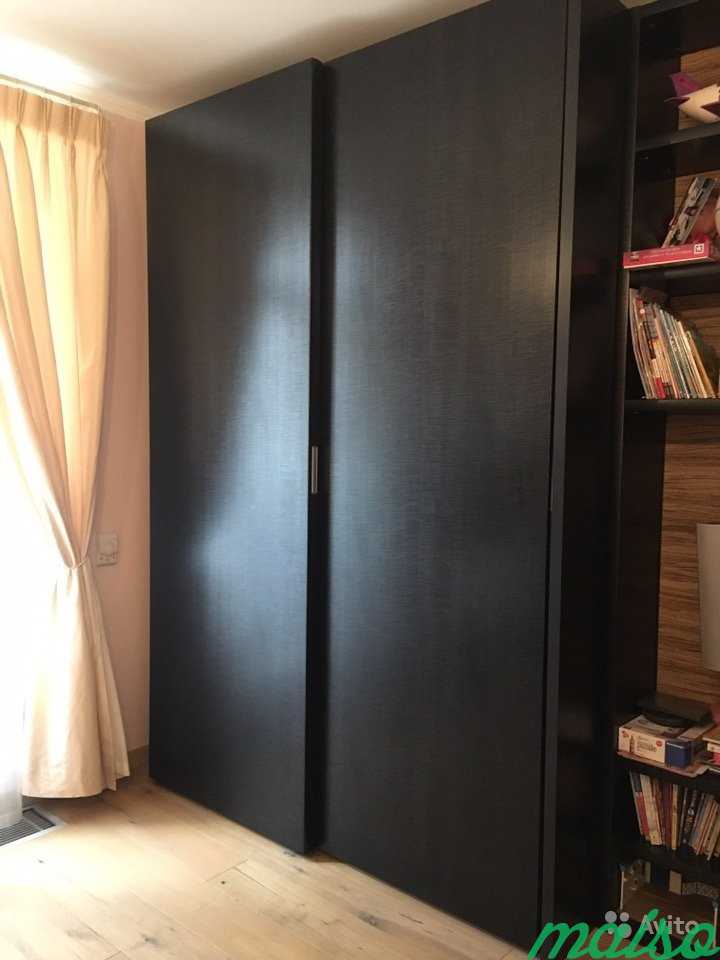 Шкаф купе б/у Mr. Doors, чёрный в Москве. Фото 1