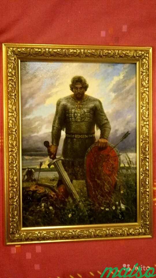 Картина Один в поле воин в Москве. Фото 1