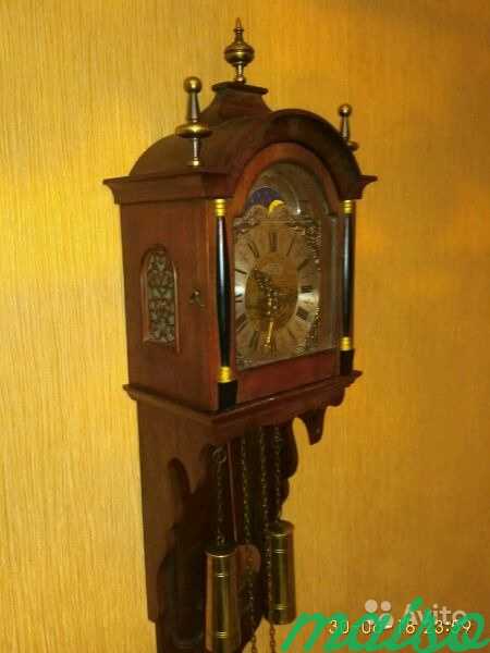 Голландские часы с лунным календарем(Wuba, zaanse) в Москве. Фото 6