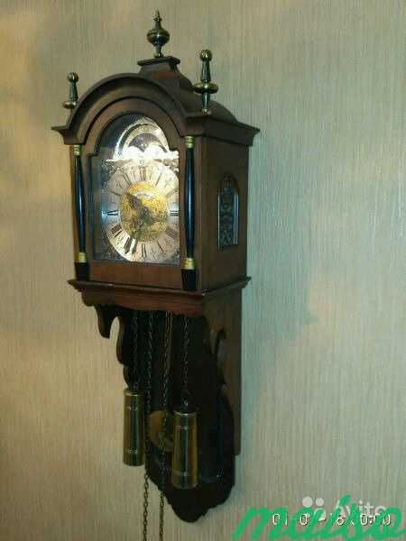 Голландские часы с лунным календарем(Wuba, zaanse) в Москве. Фото 2