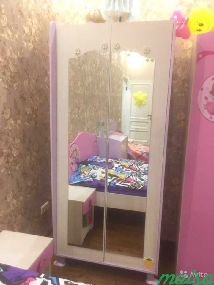 Хорошо использованная новая комната для девочек в Москве. Фото 1