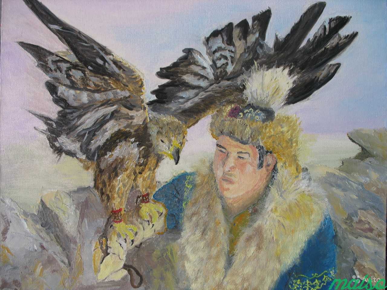 Картина Орлиная охота 40х50 в Москве. Фото 1