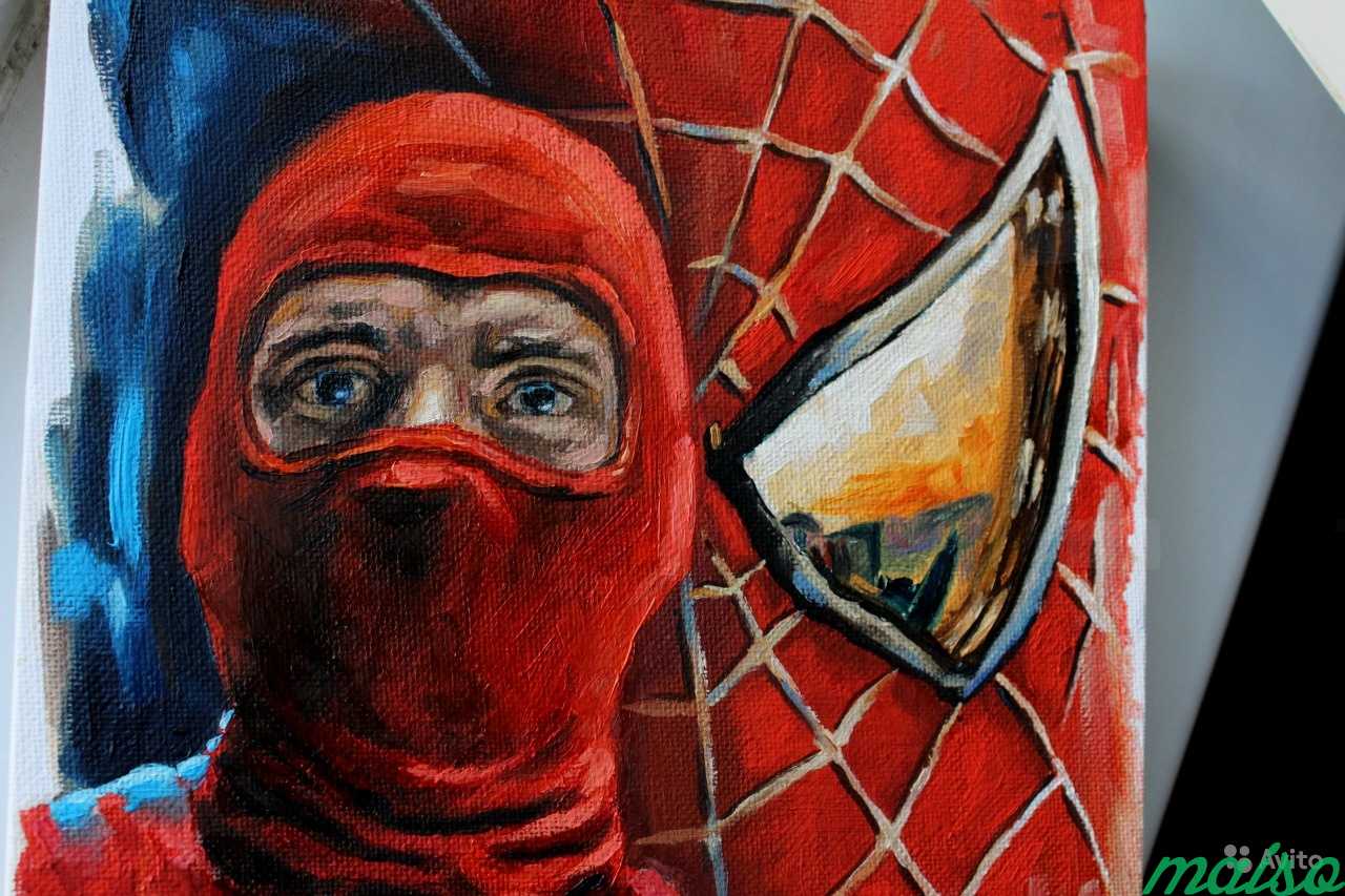 Человек паук картина в Москве. Фото 1