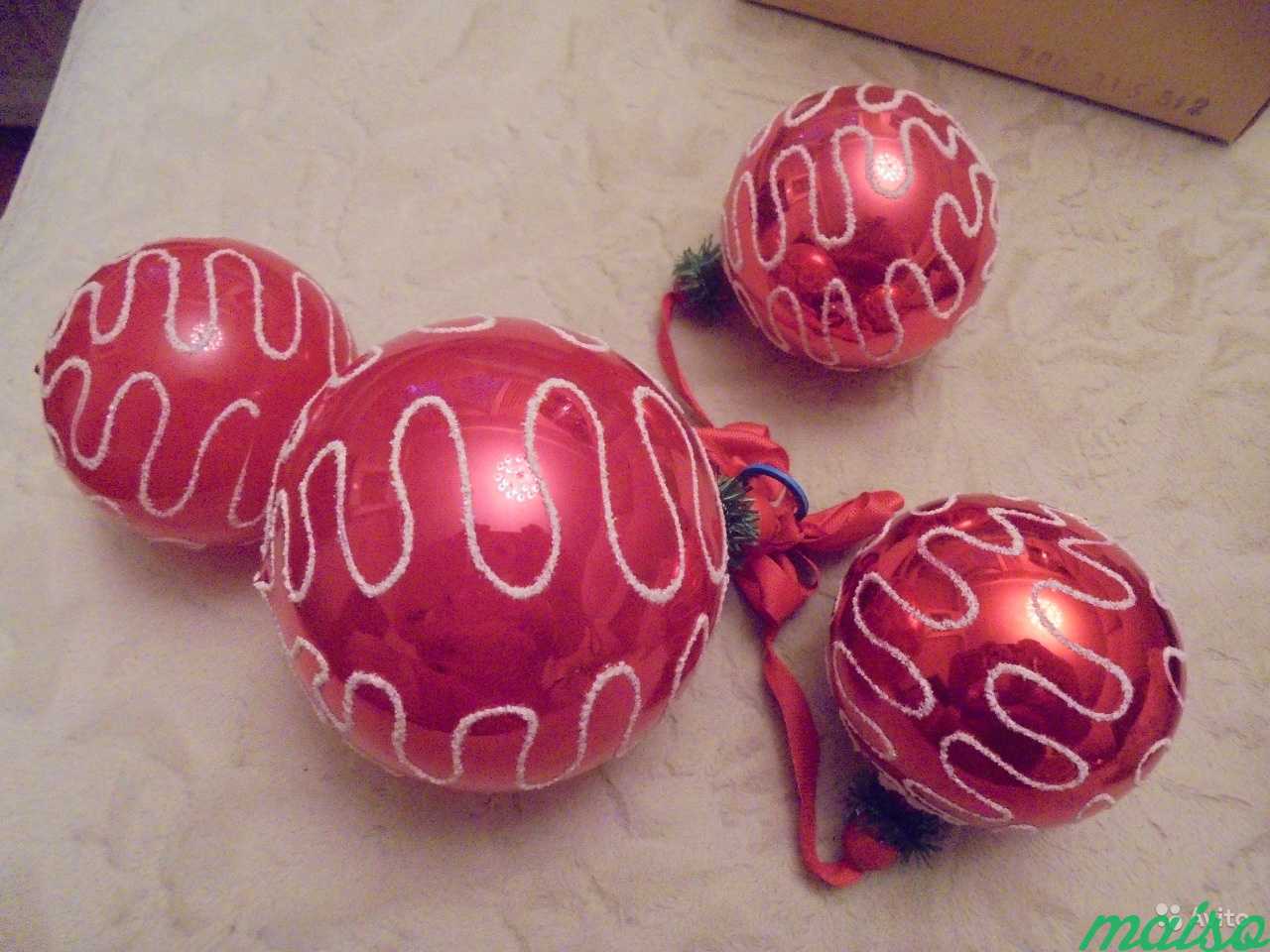 Елочные игрушки мини, гирлянда,шары гдр в Москве. Фото 5