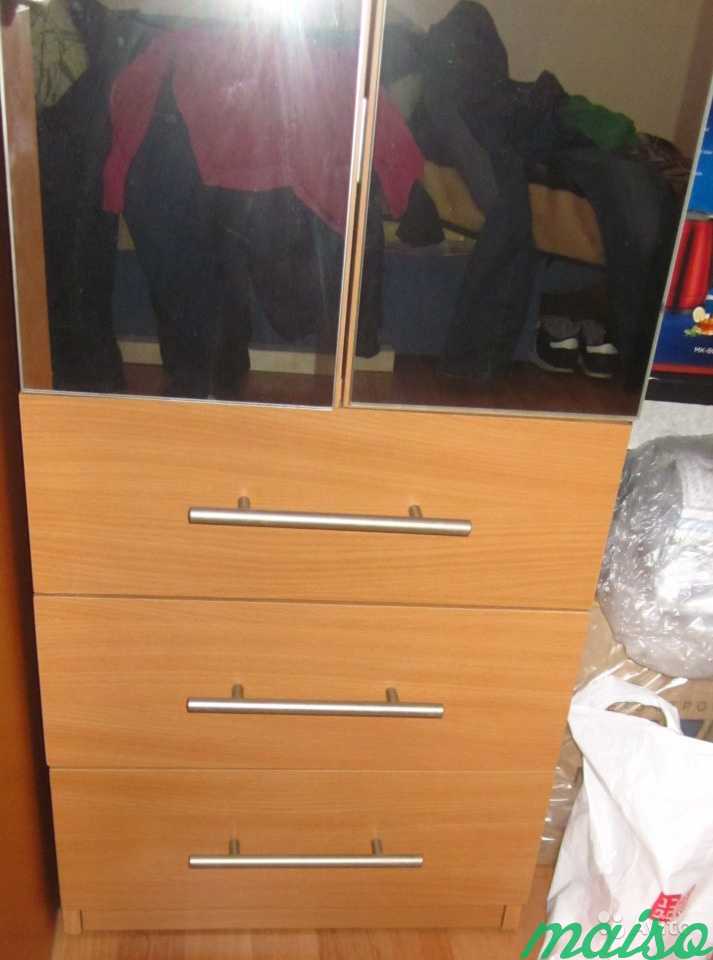 Шкаф с зеркальной дверью в Москве. Фото 5