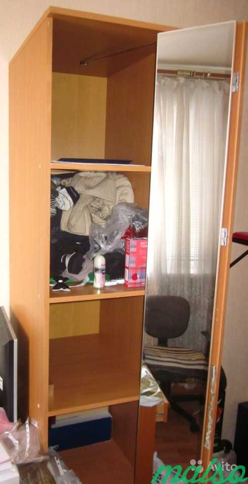 Шкаф с зеркальной дверью в Москве. Фото 2