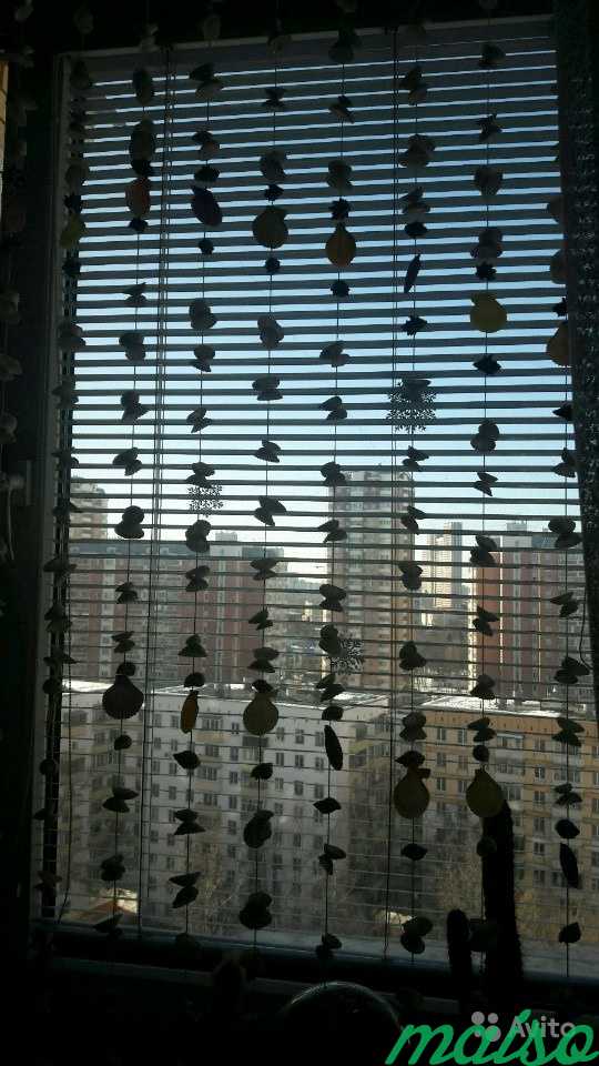 Ракушки штора для окна или интерьера в Москве. Фото 5