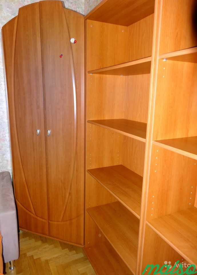 Мебельный гарнитур с угловым шкафом (Польша) в Москве. Фото 2