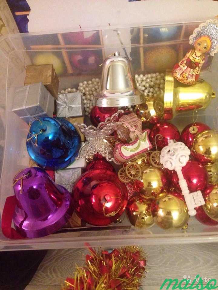 Новогодние украшения, игрушки, шары, мишура в Москве. Фото 4