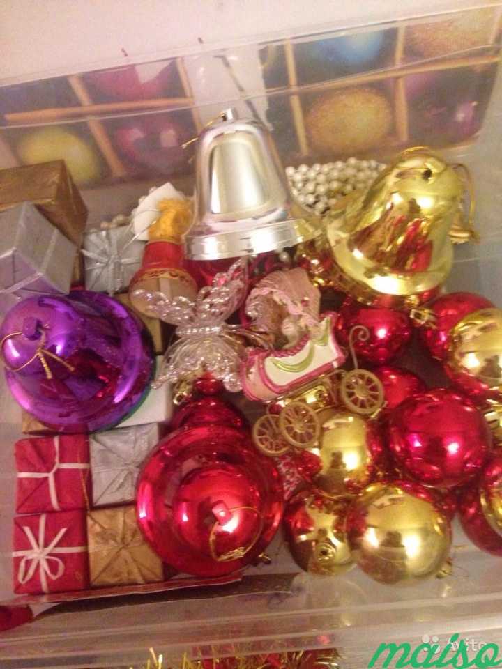 Новогодние украшения, игрушки, шары, мишура в Москве. Фото 3
