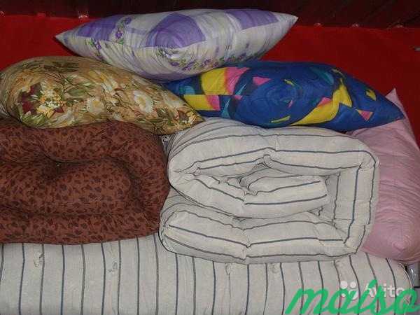 Матрас подушка одеяла для рабочих, общежитий в Москве. Фото 6