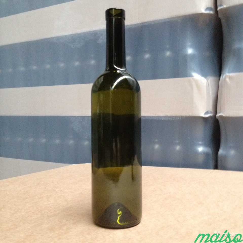 Бутылка винная 0.75 л (Бордо) в Москве. Фото 2