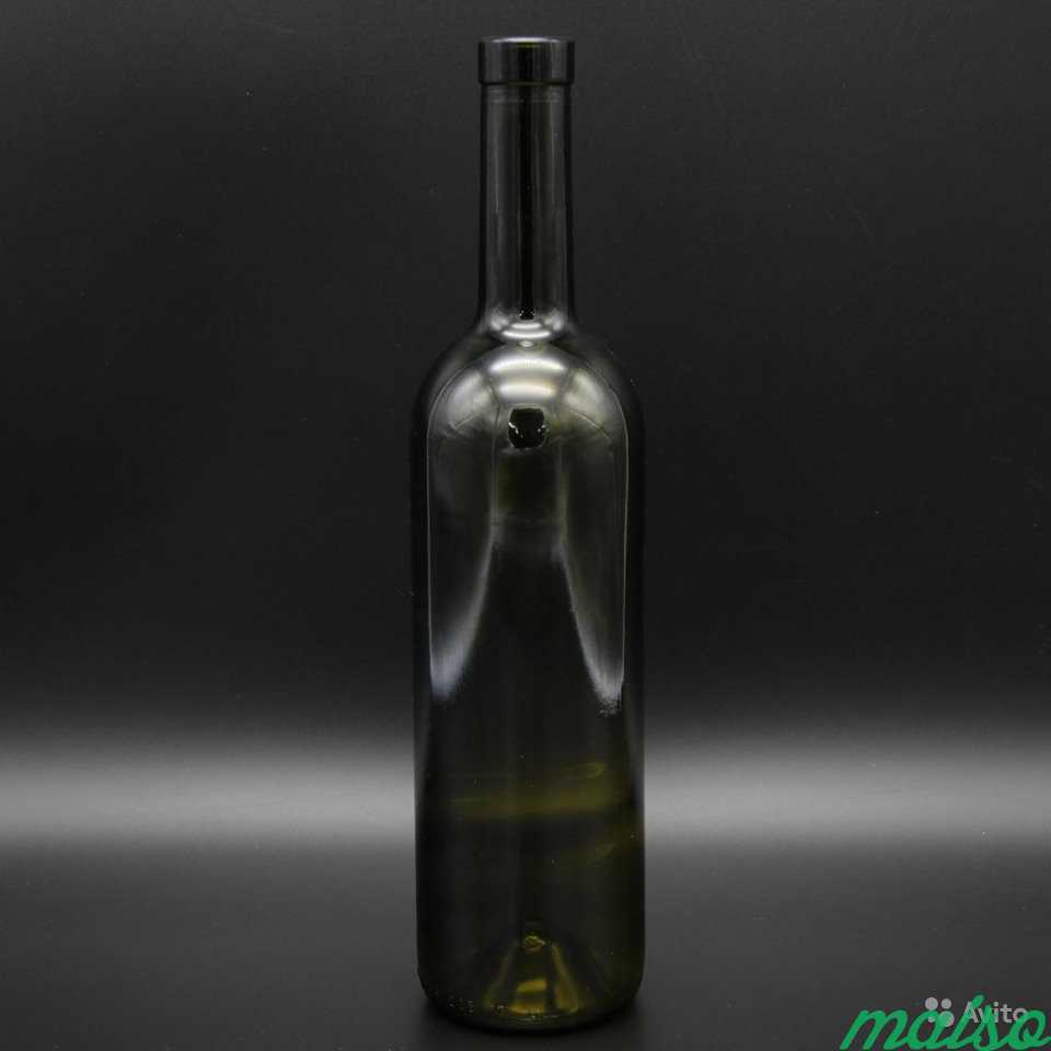 Бутылка Винная-1 оливковая бордо-1 0,75 л в Москве. Фото 2