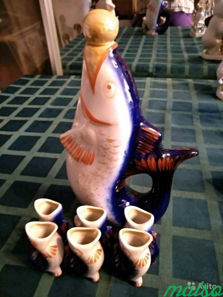 Фарфоровый набор Рыбки в Москве. Фото 3
