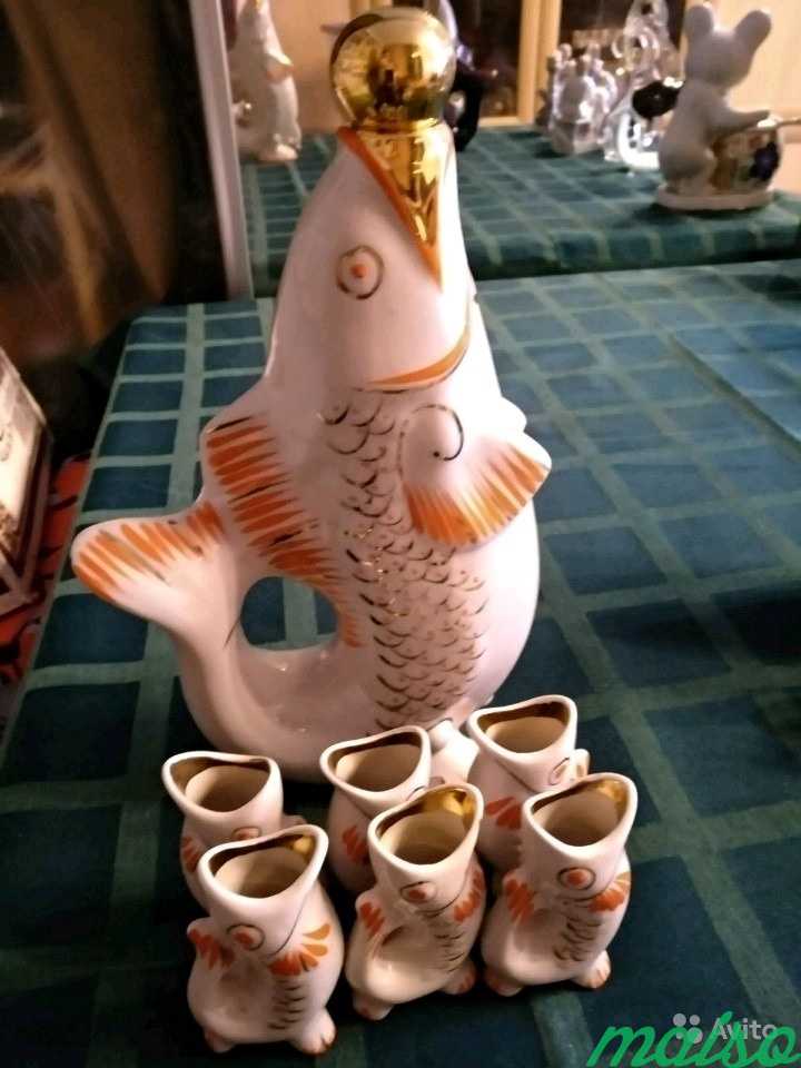 Фарфоровый набор Рыбки в Москве. Фото 2