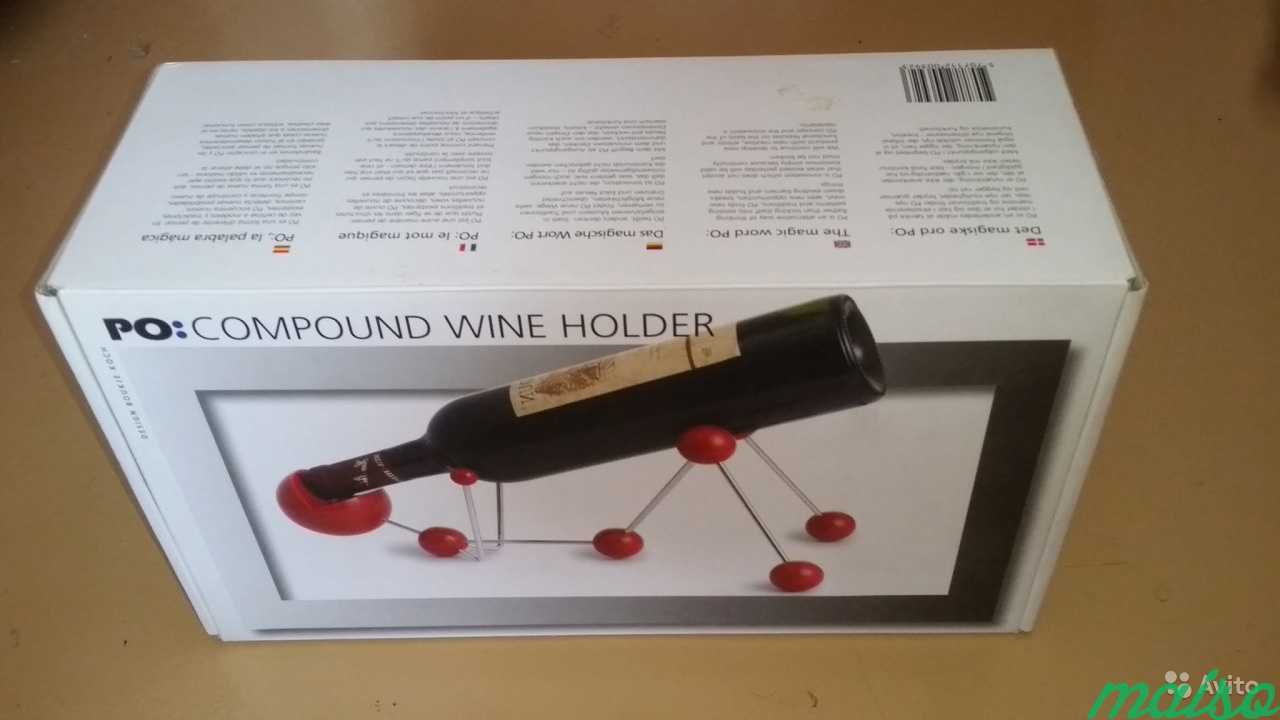Новая подставка-сувенир для бутылки вина + коробка в Москве. Фото 7