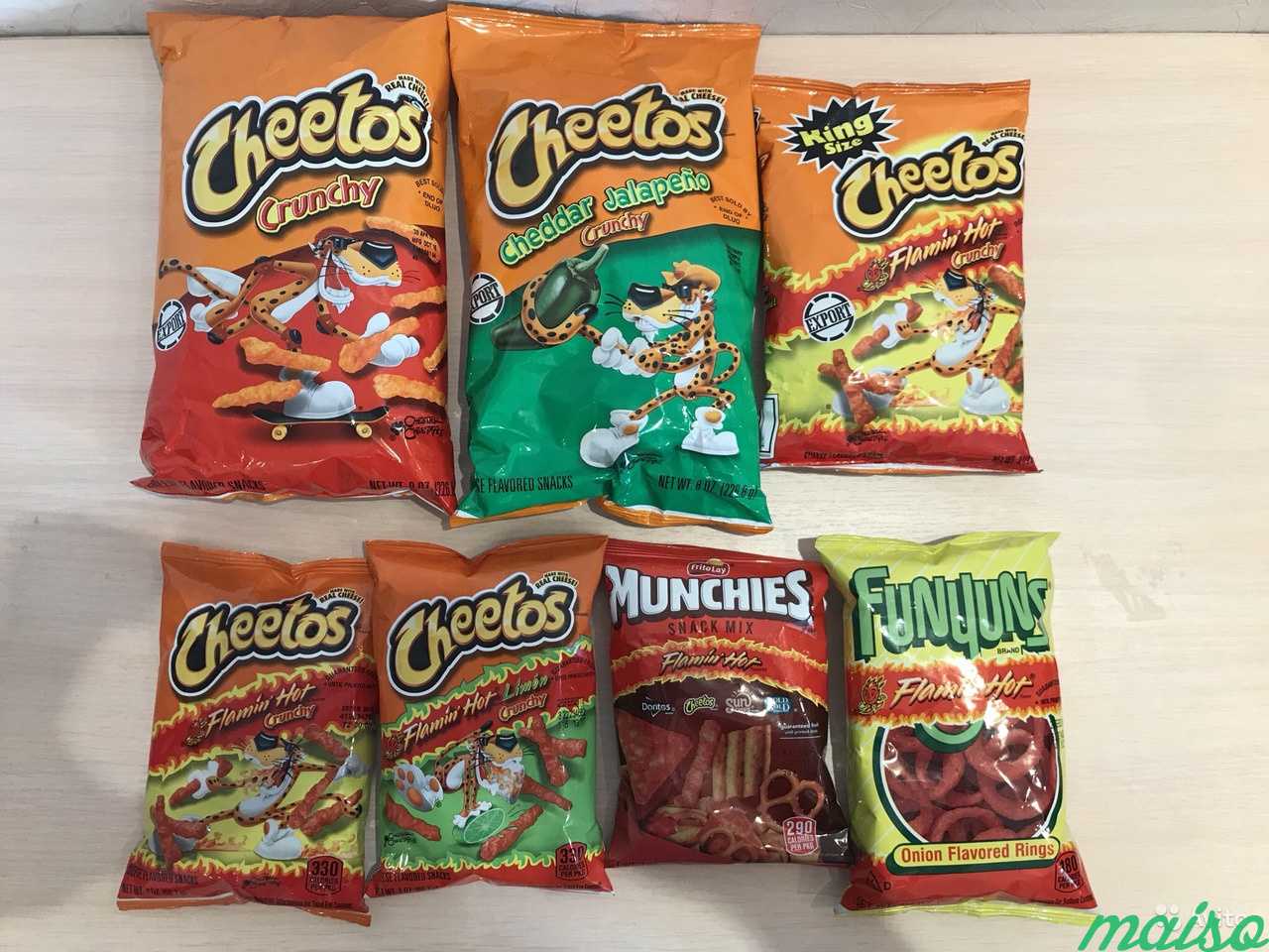 Crunchy Cheetos USA / Кранчи Читос в Москве в Москве. Фото 1