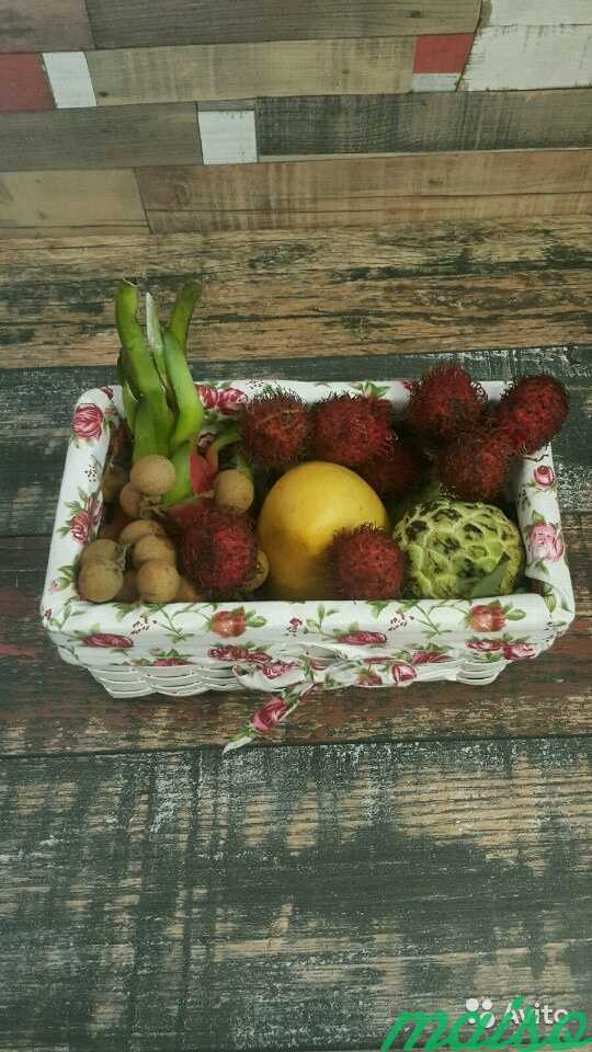 Экзотические фрукты из Таиланда лукошко мини №1 в Москве. Фото 1