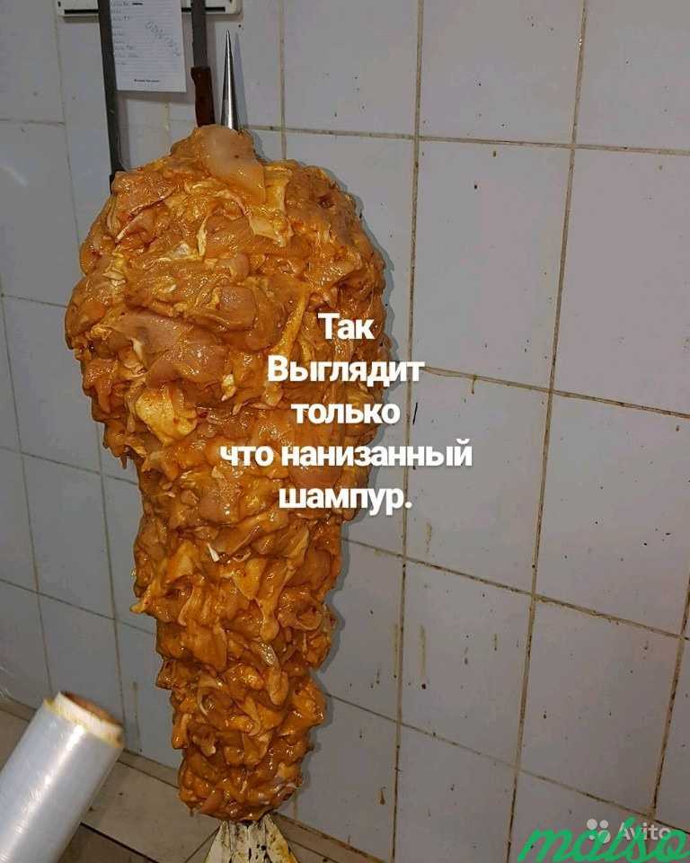 Мясо шаурмы в Москве. Фото 2