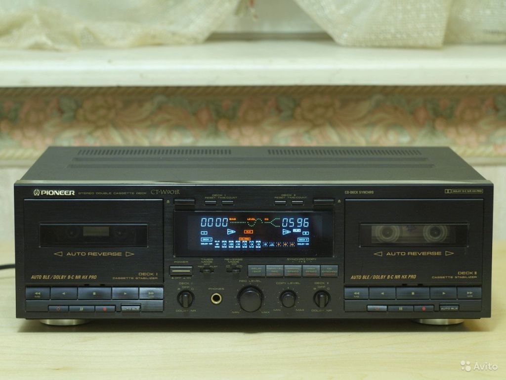 Pioneer CT-W901R кассетная дека в Москве. Фото 1