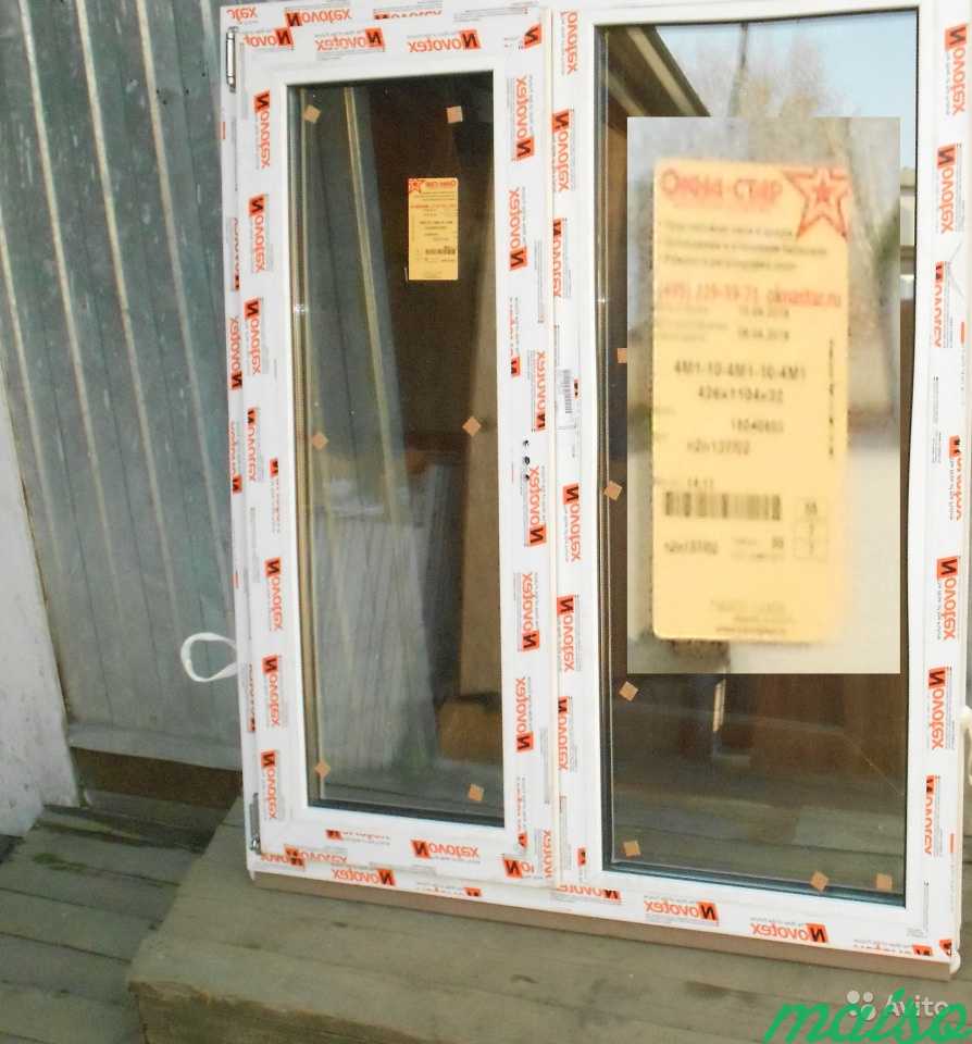 Окна пластиковые 999х1204 мм в Москве. Фото 1