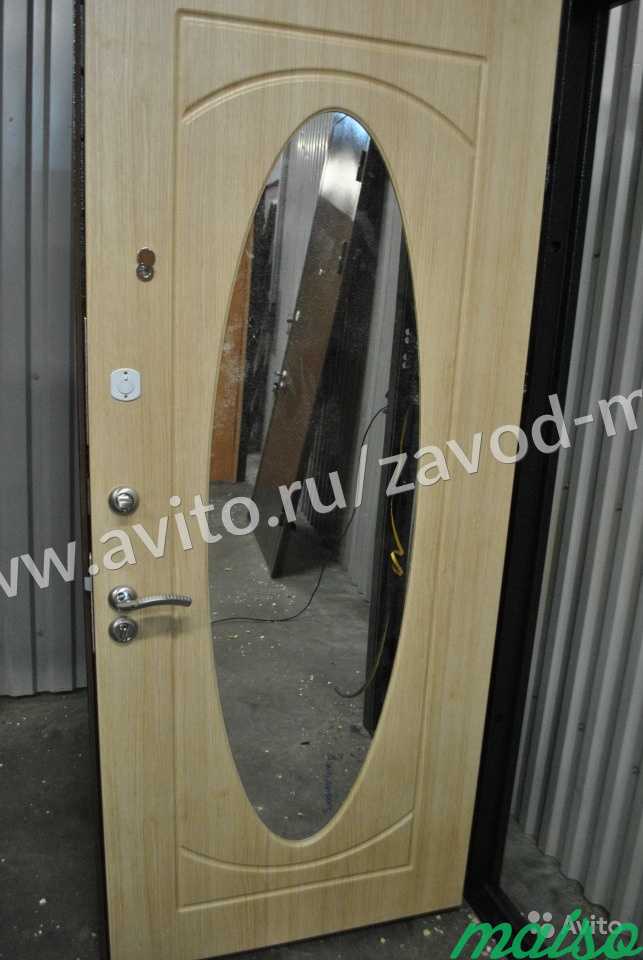 Двери из металла с отделкой мдф+ порошок в Москве. Фото 8