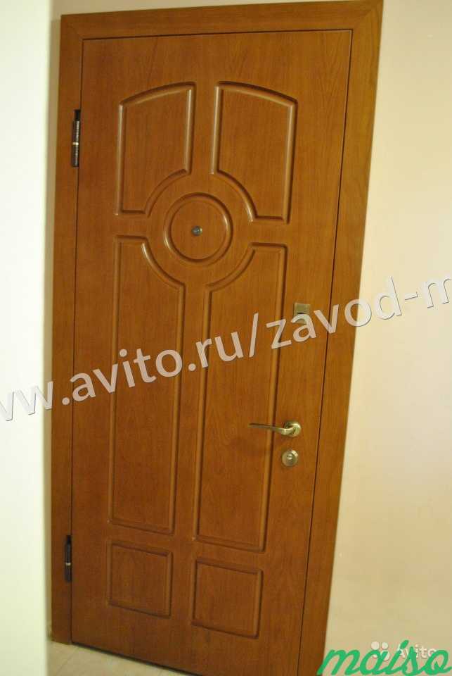 Двери из металла в квартиру с мдф в Москве. Фото 10