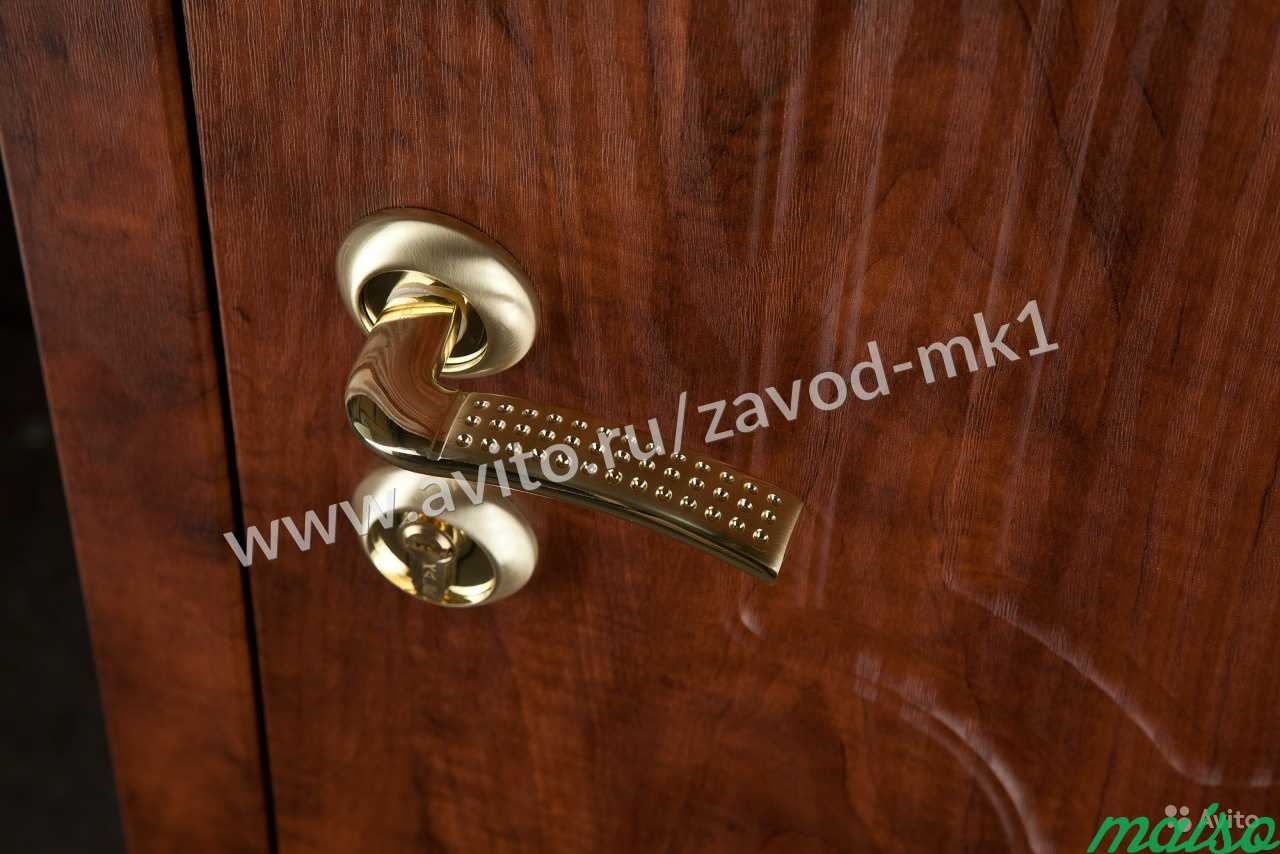 Двери из металла в квартиру с мдф в Москве. Фото 9