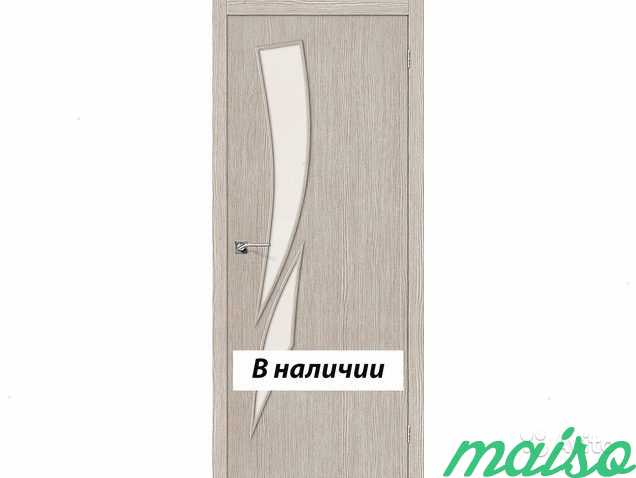 Межкомнатная дверь Бежевая 48 в Москве. Фото 1