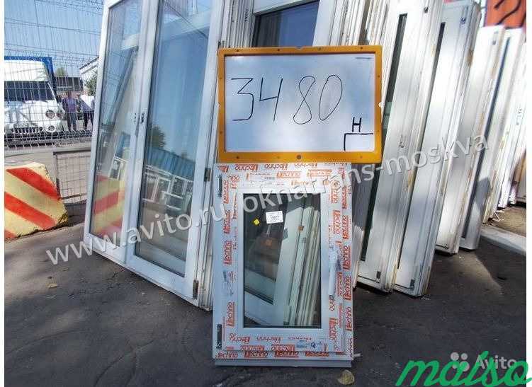 Окна Готовые Пластиковые 700 (в) х 501 (ш) № 3480Н в Москве. Фото 2