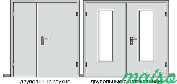 Дверь огнестойкая С выпадающим порогом дмп-10 в Москве. Фото 7