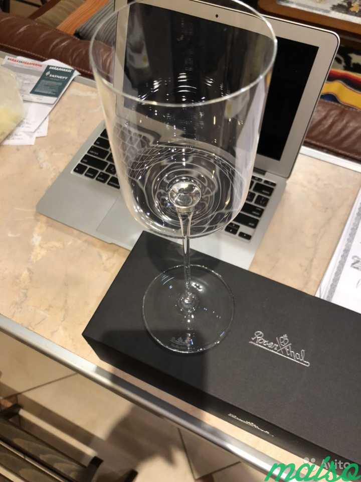 Rosenthal 2 бокала для белого вина Фрг в Москве. Фото 1