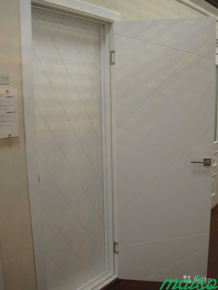 Двери эмалированные- белые, эмаль Италия в Москве. Фото 3