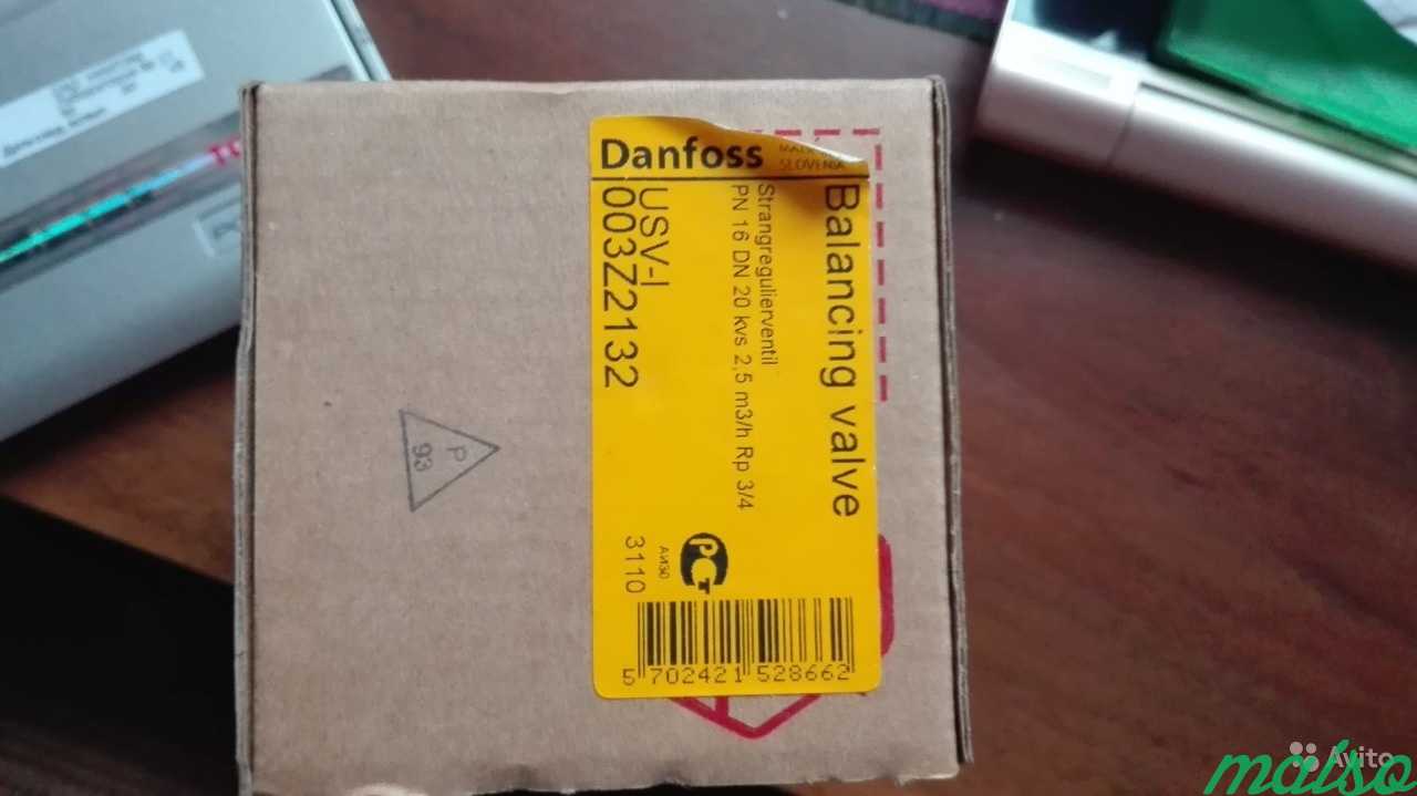 Балансировочный клапан Danfoss в Москве. Фото 2