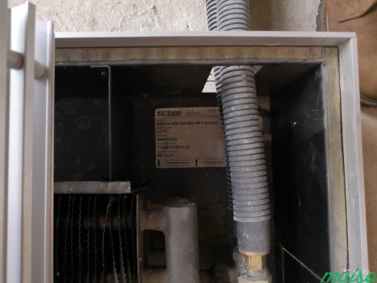 Конвектор отопления встроенный (радиатор) в Москве. Фото 7