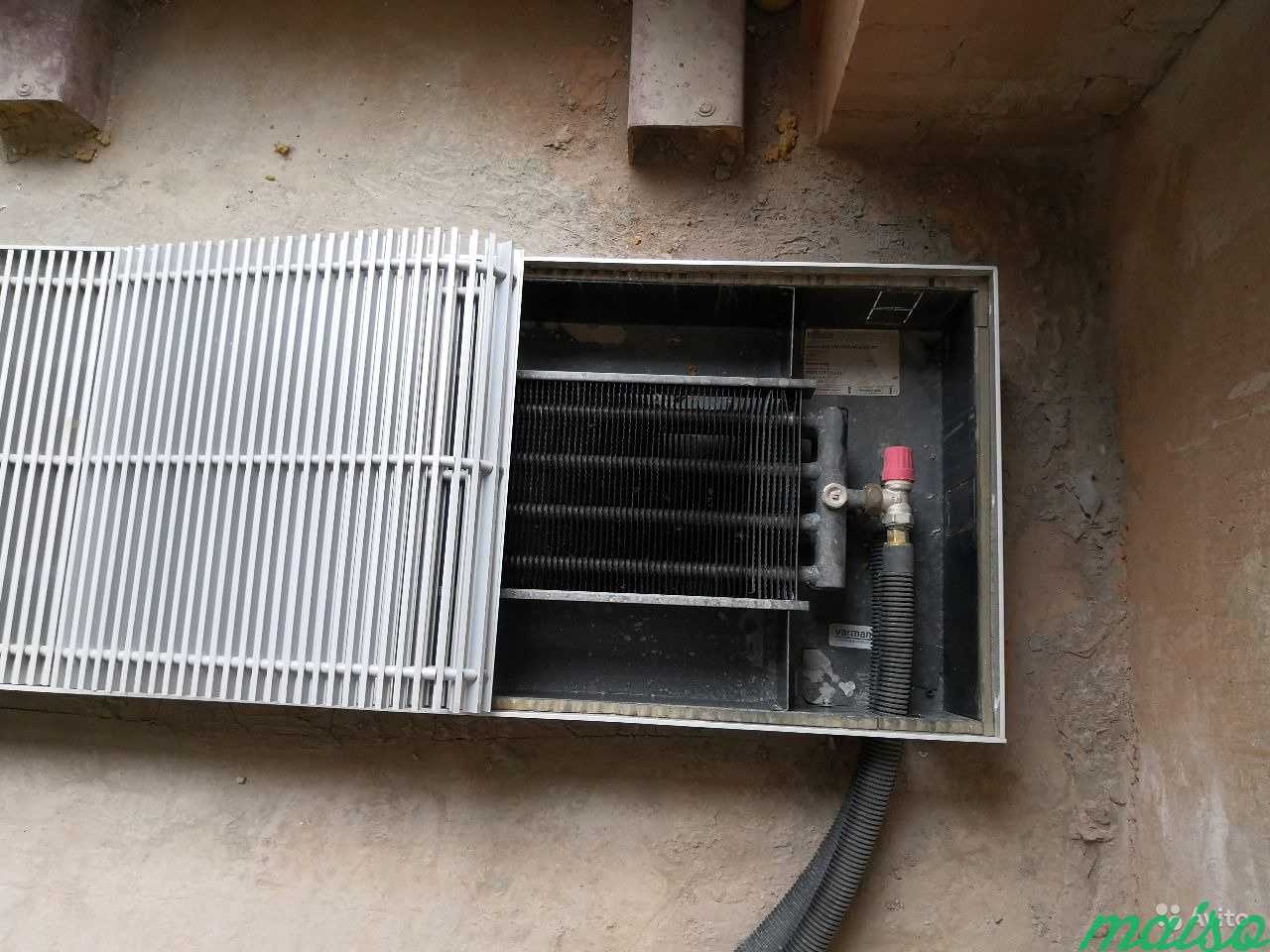 Конвектор отопления встроенный (радиатор) в Москве. Фото 3
